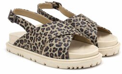 Goby – Wild Leopard Dames Sandalen – Handmade – Vegan Goby – Wild Leopard Dames Sandalen – Handmade – Vegan