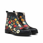 Goby Midnight Garden Boots – Dames Enkellaarsjes – Vegan Leer – Handgemaakt Goby Midnight Garden Boots – Dames Enkellaarsjes – Vegan Leer – Handgemaakt