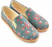 Goby Blossom Step Instappers Dames – Canvas – Handgemaakt Goby Blossom Step Instappers Dames – Canvas – Handgemaakt