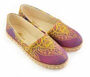 Goby Saffron Glow Espadrilles Dames – Canvas – Handgemaakt Goby Saffron Glow Espadrilles Dames – Canvas – Handgemaakt