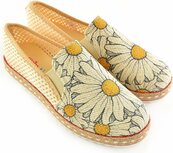GOBY - Dasies - Ballerinas - Sneakers - Hoge kwaliteit - Handmade - Meisjesprint GOBY - Dasies - Ballerinas - Sneakers - Hoge kwaliteit - Handmade - Meisjesprint