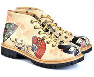 GOBY - Lovely Japanese Style - Enkel laarzen - Handgemaakt