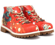 Goby - Playful Paws Dames Enkellaarzen