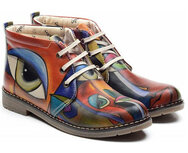 GOBY - Behind your Eyes - Enkel laars - Handmade