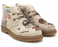 GOBY Forever Love Enkellaarsjes – Handgemaakt – Premium Kwaliteit