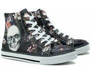 GOBY Love and Death Sneaker Laars - Damesboots - Handmade