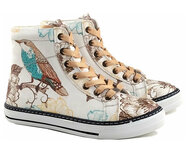 Goby Bluebird Dames Sneakers - Handgemaakt Vegan Leer