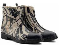 GOBY - Girl with a Pearl - Enkel laars - Handmade