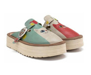 GOBY Cat Mood Clogs – Handgefertigt – Veganes Leder – Damen