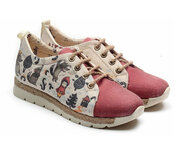 Goby – Fairy Tale Forest Dames Sneakers – Handmade – Vegan