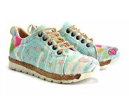 Goby – Dreamy Pastel Dames Sneakers – Handmade – Vegan