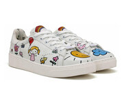 Goby – Happy Doodle Dames Sneakers – Vegan – Handmade