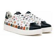 Goby – Paw Parade Dames Sneakers – Vegan – Handmade