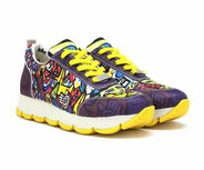 Goby Electric Vibe – Dames Sneaker – Vegan – Handgemaakt