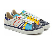 GOBY Patronen Sneakers - Schoenen – Handgemaakt – Premium Kwaliteit