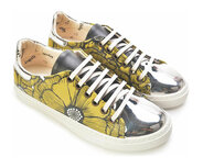 GOBY - Flowers - Sneakers - Schoenen - Hoge kwaliteit - Handmade - Meisjesprint