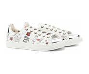 GOBY - Bride and Gloom Sneakers - Damessneakers - Handmade