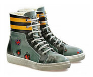 GOBY Rebel Beat Laarzen – Handmade – Vegan Leer – Dames 