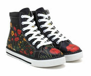Goby Wildflower Dames Sneakers - Handgemaakt Vegan Leer