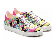 Goby Lip Pattern - Sneakers - Schoenen - Handgemaakt