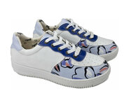 GOBY Blauw Vlinder Patroon - Sneakers - Schoenen - Handgemaakt