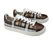 GOBY - Checkered - Sneakers - Hoge kwaliteit - Handmade